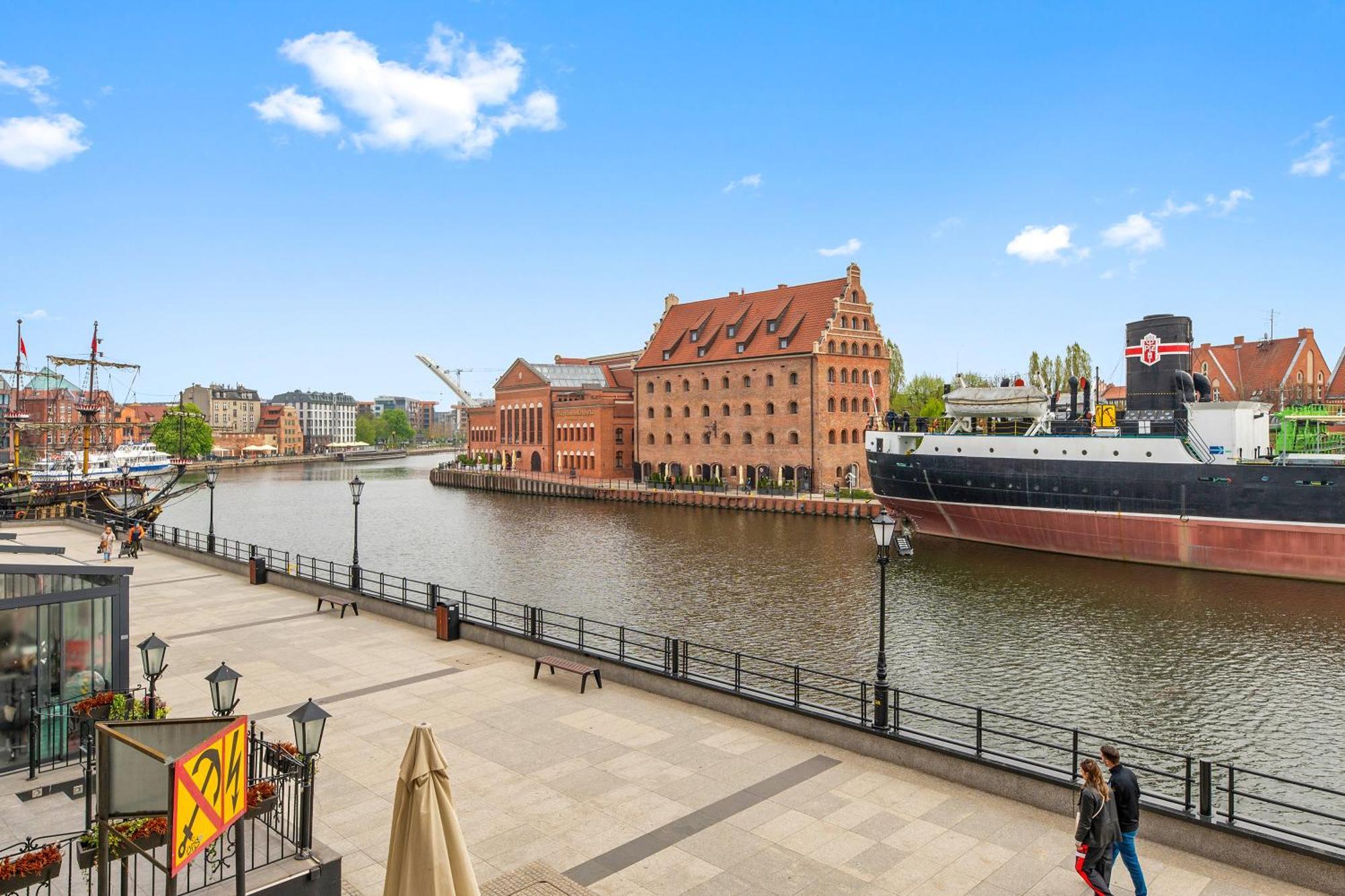 Magical River View By Downtown Apartments Gdansk Exterior photo